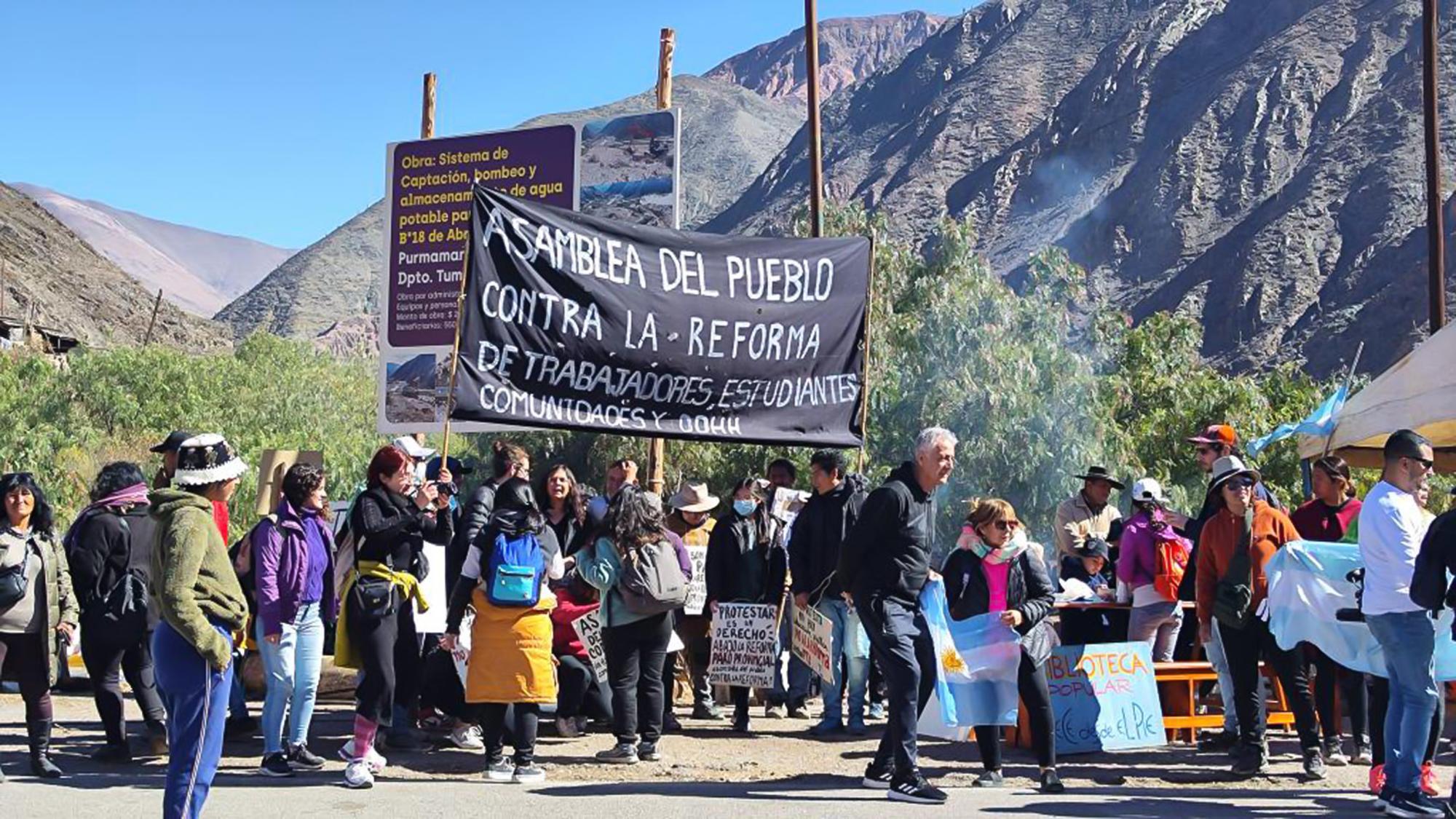 Asamblea del pueblo Jujuy